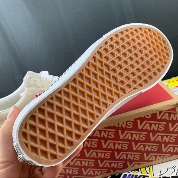 Vans Old Skool Tan Checkered Womens Various Sizes - Picture 4 of 13